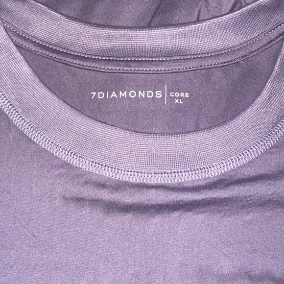 7 Diamonds • Lilac Core Crew Neck • Size XL - Picture 4 of 4
